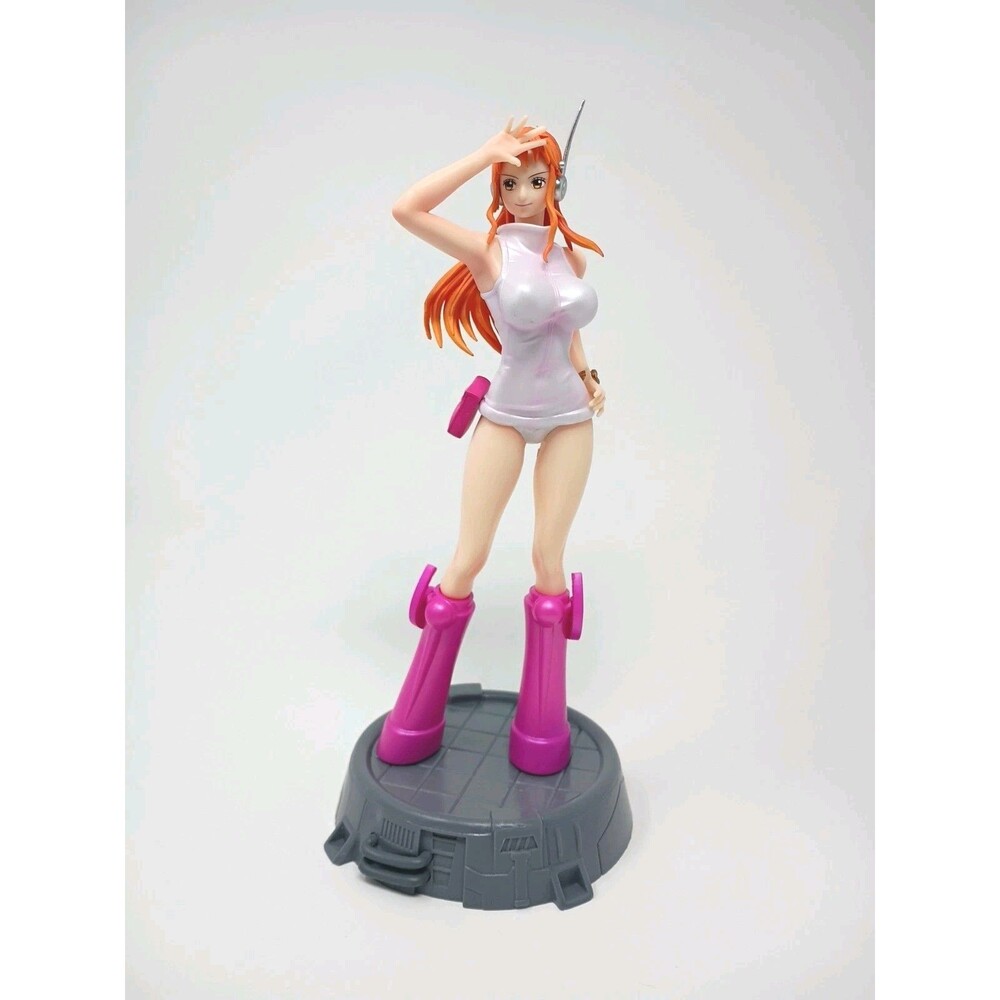 Anime One Piece Egghead Island Nami Model Figure Statue Toy